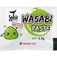 Poudre et pâte de wasabi de style japonais Offre Spéciale 2.5g et 1kg pour le service alimentaire et la vente au détail