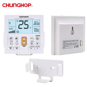 K-650E CHUNGHOP, LCD Universal AC Kontrol Remote Control LED Backlit Dipasang Di Dinding