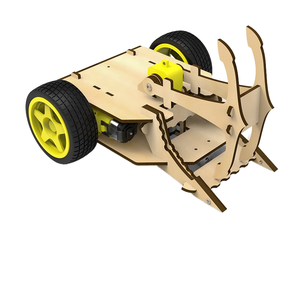 SEALAND Battlebot روبوت خشبي تعليمي طقم بناء RC عمر 13 + مجموعات لغز مصنوعة من الخشب - Product Image 1