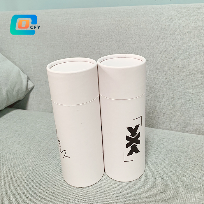 Factory Custom Logo Paper Tube Eco-Friendly Carton Packaging Box Cylinder Paper Tube Packing for Gift