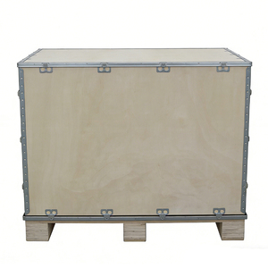 <span class=keywords><strong>Cajas</strong></span> <span class=keywords><strong>de</strong></span> <span class=keywords><strong>Madera</strong></span> Contrachapada con Bordes <span class=keywords><strong>de</strong></span> Acero Personalizadas, <span class=keywords><strong>Cajas</strong></span> <span class=keywords><strong>de</strong></span> Envío <span class=keywords><strong>de</strong></span> <span class=keywords><strong>Madera</strong></span> Maciza Reutilizables <span class=keywords><strong>para</strong></span> Transporte Industrial - Product Image 2