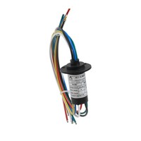 Grandes bagues collectrices actuelles de mini capsule 6 fils * 30Amp pour des glissements d'éoliennes