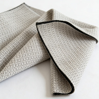 Tissu d'ameublement en velours fer à cheval de haute qualité en polyester texturé, tissu tissé doux en polyester pour canapé