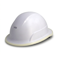 Casque de sécurité industriel ABS avec logo personnalisé CE EN397, bord lumineux, pour la construction