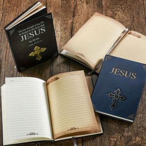 Vintage Leather Hardcover <b>Journaling</b> Notebook A5 Size 100 Sheets for Scheduling Meeting Notes - Product Image 3