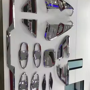 Accesorios Exteriores para Automóviles de la Marca KQD, Nuevo Estilo, Juego Completo de Molduras Cromadas para Carrocería, Compatible con Hilux - Product Image 3