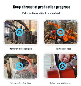 Ce củi xử lý Bán rơm chi nhánh chipper gỗ chipper dừa trấu Chopper gỗ đậu phộng Máy Nghiền - Product Image 5