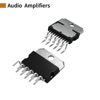 TDA7265 Circuito Integrado Amplificador de Potencia de Audio Clase AB Multivoltaje-11, Estéreo de 2 Canales, 25W, 0.01%, Original en Stock, BOM