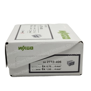 Wagos 2773 406ขั้วต่อสายไฟแบบกดเร็ว2773-406ใส0.75mm2สีเทากับ<span class=keywords><strong>4mm2</strong></span> wagos ขั้วต่อสายไฟแบบเร็ว2773-406 - Product Image 5