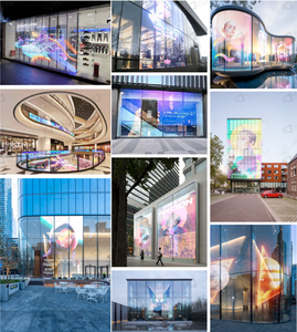 Écran <span class=keywords><strong>LED</strong></span> Flexible Transparent pour Intérieur/Extérieur Film de Verre Affichage <span class=keywords><strong>LED</strong></span> Cristal Écran <span class=keywords><strong>LED</strong></span> Adhésif - Product Image 4