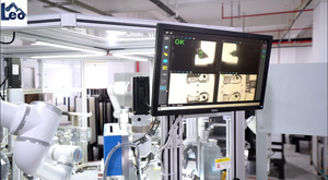 LEO ô tô đèn pha mờ không khí cửa Thiết bị truyền động tự động kiểm tra đóng gói hệ thống dây chuyền lắp ráp PLC kiểm soát 6 s/<span class=keywords><strong>pc</strong></span> tốc độ - Product Image 4