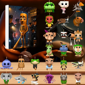 Tung Tung Sahur Classic Mountains And Seas Blind Box Acrylic Pendant Cartoon Animal Collectible Toy Unisex Gift - Product Image 1