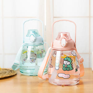 <span class=keywords><strong>Tik</strong></span> <span class=keywords><strong>tok</strong></span>-botella <span class=keywords><strong>de</strong></span> agua <span class=keywords><strong>de</strong></span> plástico transparente con diseño personalizado para gimnasio, botella deportiva <span class=keywords><strong>de</strong></span> boca ancha con pajita, 38oz - Product Image 6