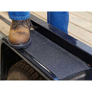 Cinta de Seguridad Antideslizante de PVC Acrílico Negro, Impermeable y Resistente al Polvo, Ideal para Áreas de Tráfico Intenso, Cinta de Advertencia de Excelente Calidad - Product Image 1