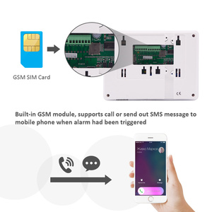 Systèmes d'<span class=keywords><strong>alarme</strong></span> domestiques 4G GSM PSTN 433/868 MHz ST-IIIB, <span class=keywords><strong>alarme</strong></span> 110 dB, systèmes d'<span class=keywords><strong>alarme</strong></span> en français et en anglais avec capteur de porte et télécommande - Product Image 4