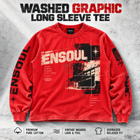 T-shirts à manches longues pour hommes, coupe ample, imprimés streetwear, 100 % coton 300 g/m², effet délavé vintage, personnalisables par fournisseur OEM