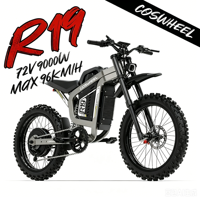 2026 New R19 E-dirt Bike Electric Dirt Bike 72V 3000W 9KW Peak Power 96km/h Off-road High-Speed Bike Hydraulic Disc Brakes 3