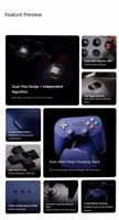 Control Inalámbrico 8BitDo Pro 3 BT para PC y NS, Joysticks TMR Programables, Botones Traseros Pro, Botones R4/L4