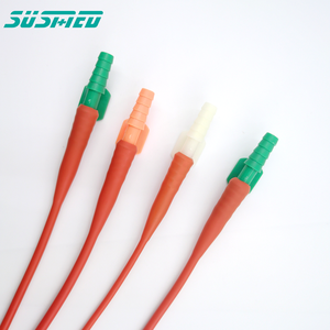 สายดูดยางลาเท็กซ์ทางการแพทย์สีแดงปลอดเชื้อ - Product Image 4