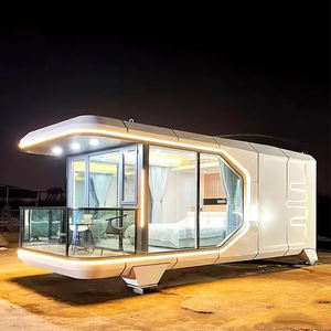 Petites maisons portables préfabriquées mobiles de style moderne à vendre capsule spatiale panneau d'activité maison conteneur pour hôtels et centres commerciaux - Product Image 5
