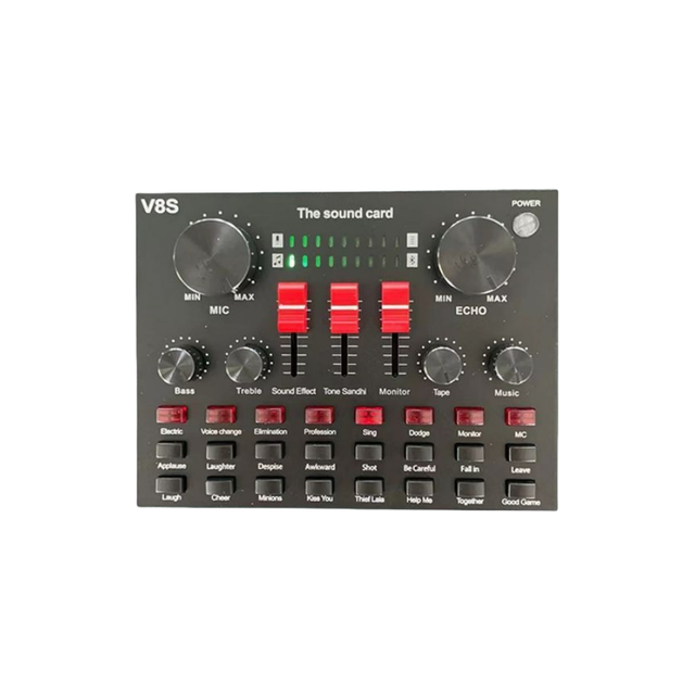 Hot V8S English sound card