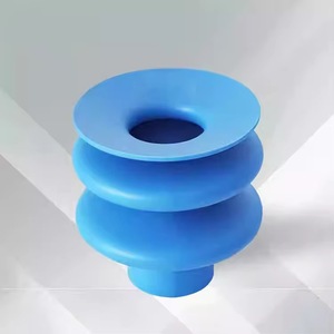 REDECO Custom Molded Heavy-duty Vacuum Suction Cup Wavy Suction FaceWhite High Precision Industrial Sealing Parts Made in Hanoi - Product Image 1