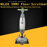 MLEE 100H 12ah batterie Double brosses épurateur de sol panneau de commande LCD Machine à plancher