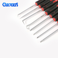 Qixin Fabricación 8PCs Mini Herramienta de mano manual Juego de destornilladores de precisión Juego de herramientas de selección de gancho Herramientas de reparación de automóviles
