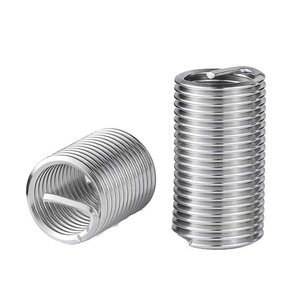 Inserts filetés en acier inoxydable, filetage métrique fin, entièrement filetés, pour l'industrie de la construction métallique - Product Image 1