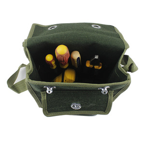Tool Bag Canvas Military Green Screwdriver Holder Tool Duffle Bag - Product Image 1