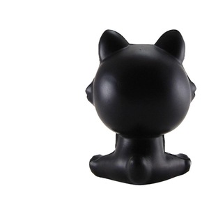 Pu Foam Cartoon Cat High <b>Rebound</b> Black Cat Toy Factory Craft For 2 To 4 Years Unisex Fidget Toy - Product Image 3