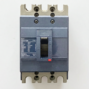เซ็นเซอร์ควบคุม PLC เซอร์กิตเบรกเกอร์แบบขึ้นรูป ยี่ห้อใหม่เอี่ยมของแท้ EZD100E - Product Image 1