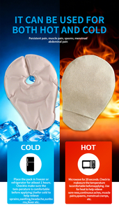 HANERSHI Cuscinetto per Seno Caldo/Freddo per Donne in Gravidanza, Cuscinetto Lenitivo con Gel, Super Morbido per Alleviare il Dolore e il Gonfiore del Seno - Product Image 4