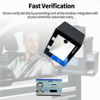 LONVILL USB RS232 Bluetooth 2.4G Módulo Escáner de Códigos de Barras con Múltiples Interfaces PDF417 para Lectura de Pasaportes, MRZ, QR y para Estacionamientos