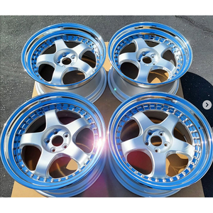 ล้อแม็กซ์ Meister S1 6061-T6 3 ชิ้น ขนาด 15 16 18 20 22 นิ้ว 5X112 5X114.3 แบบสั่งทำพิเศษขอบลึก สำหรับรถแข่ง - Product Image 3