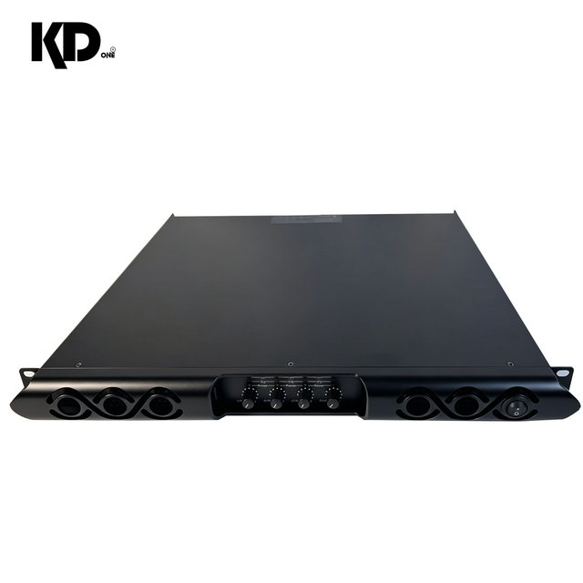 4x2000W Class D Professional Power Amplifier 1U Rack Mount for Stage Concert Line Array