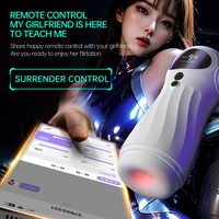 Masturbateur masculin contrôlé par application, très vendu, 9 modes de vibration et de succion, jouet de masturbation automatique pour homme
