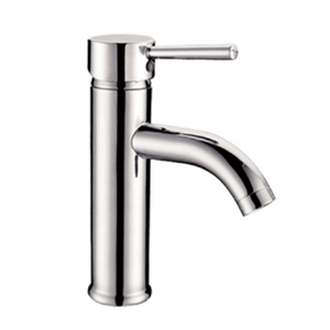 Moderno a leva singola in ottone/VSS rubinetto commerciale rubinetto lavello valvola ceramica nucleo singolo foro di montaggio - Product Image 1