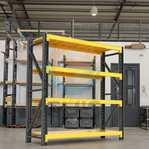 Nhiệm vụ trung bình boltless bướm lỗ kim loại lưu trữ kệ kho nặng nhiệm vụ Kệ xếp chồng Kệ & kệ - Product Image 4
