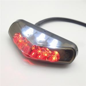 Feu arrière LED pour scooter, feu arrière LED pour véhicule électrique, feu arrière triangulaire de freinage et de positionnement, accessoires pour motos - Product Image 5