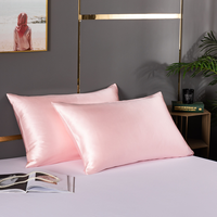Ensemble de literie de luxe certifié Oeko Tex, taie d'oreiller en soie de mûrier 100% biologique, taie d'oreiller en soie d'argent pour bébé