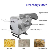 Commerciële Aardappel Zigzag Cutter/Chips Stok Snijmachine/Crinkle Frietjes Snijmachine