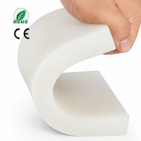 Feuille de silicone souple épaissie de 50 mm, coussin de protection en silicone pour appareils électroniques, cuisson au four, feuille de silicone d'étanchéité découpable