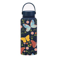 Bouteille de sport isotherme portable en acier inoxydable 304 |   Gourde isotherme grande capacité |   Gobelet de voyage épaissi de haute qualité