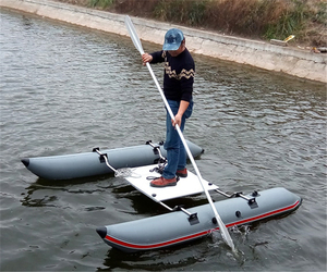 <span class=keywords><strong>Catamaran</strong></span> — arc <span class=keywords><strong>gonflable</strong></span> Simple en acier inoxydable, leurre <span class=keywords><strong>gonflable</strong></span> pour la pêche - Product Image 1