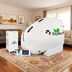 ห้องออกซิเจนความดันสูงแบบพกพาสำหรับใช้ในบ้าน รุ่น OLS-S1 1.5ATA ปี 2027 ยี่ห้อ Top Oxylike  แบบนั่ง  วัสดุเปลือกนิ่ม สำหรับความงาม สปา และการดูแลสุขภาพ - Product Image 5