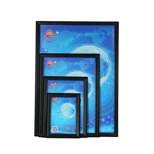 Customized Wall mounted frame aluminum 32MM snap frame quick change poster frame for advertising display
