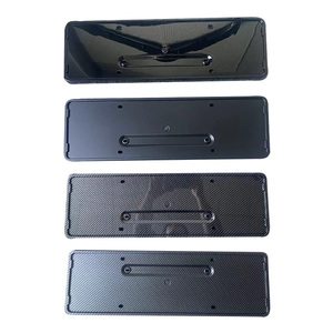 Accessoires populaires adaptés pour TESLA modèle Y support de support de <span class=keywords><strong>plaque</strong></span> d'immatriculation de pare-chocs arrière carte d'immatriculation arrière - Product Image 5