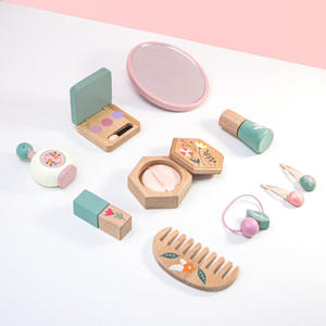 Juego de Maquillaje de Madera para Niñas, Bolsa de Disfraces, Regalo de Cumpleaños, Juguete Educativo de Maquillaje de Madera para Niños, Dropshipping Shopify Fulfillment - Product Image 6