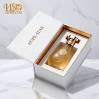 Boîte de parfum de luxe, emballage en carton rigide, design personnalisé, boîte cadeau de parfum haut de gamme, logo personnalisé, Guangdong Hope-star